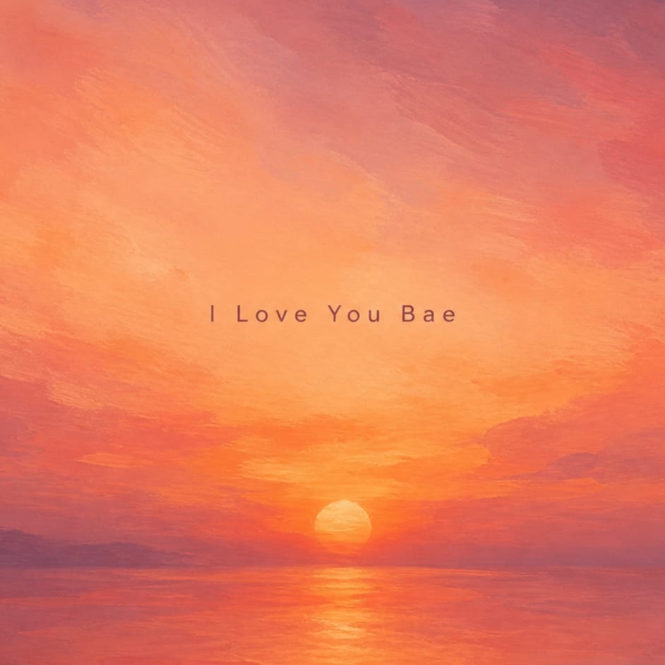 I LOVE YOU BAE