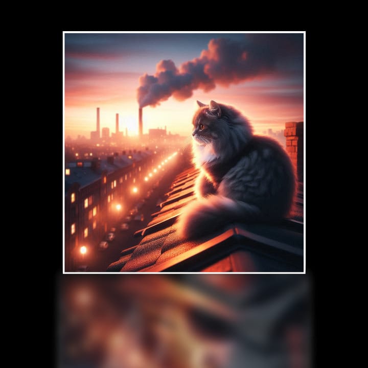 The Cat Watches the World Burn ♂️