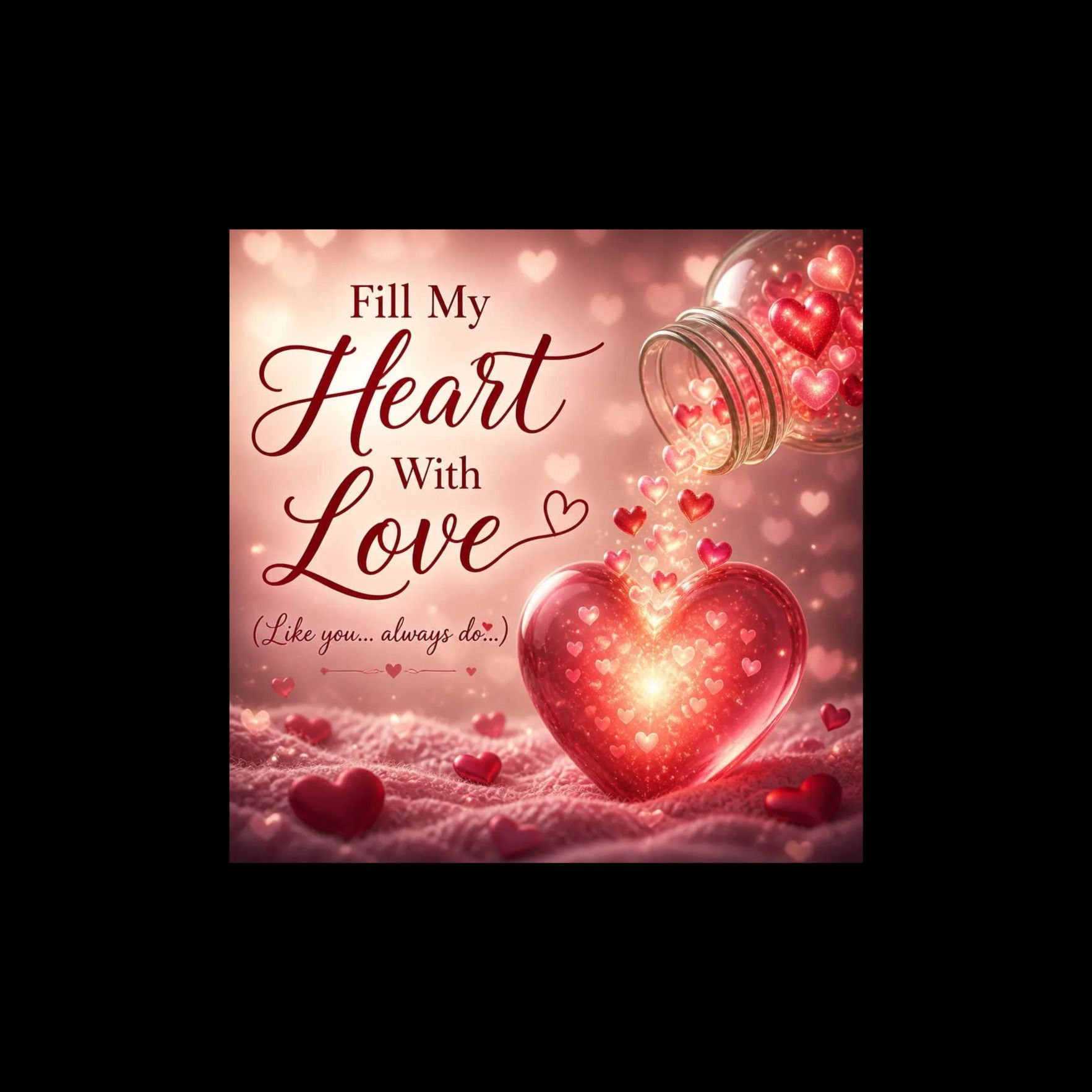 Fill My Heart With Love (Like you... always do...)