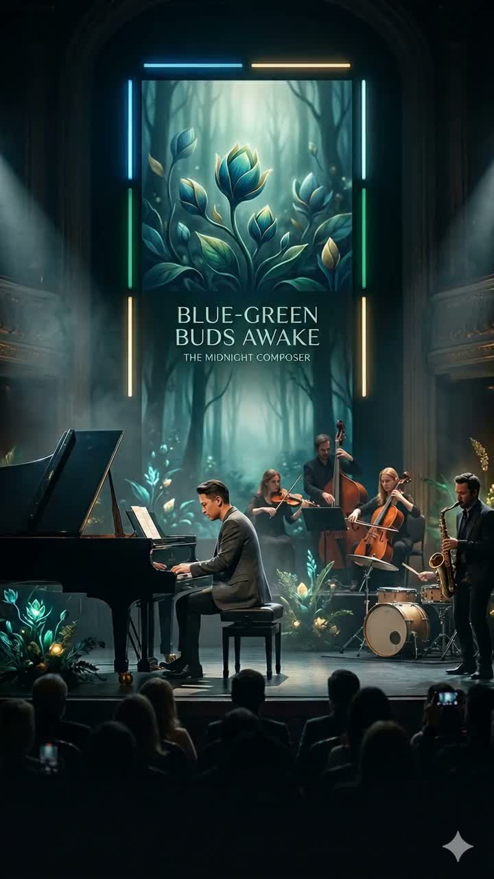 Blue-Green Buds Awake-Remix