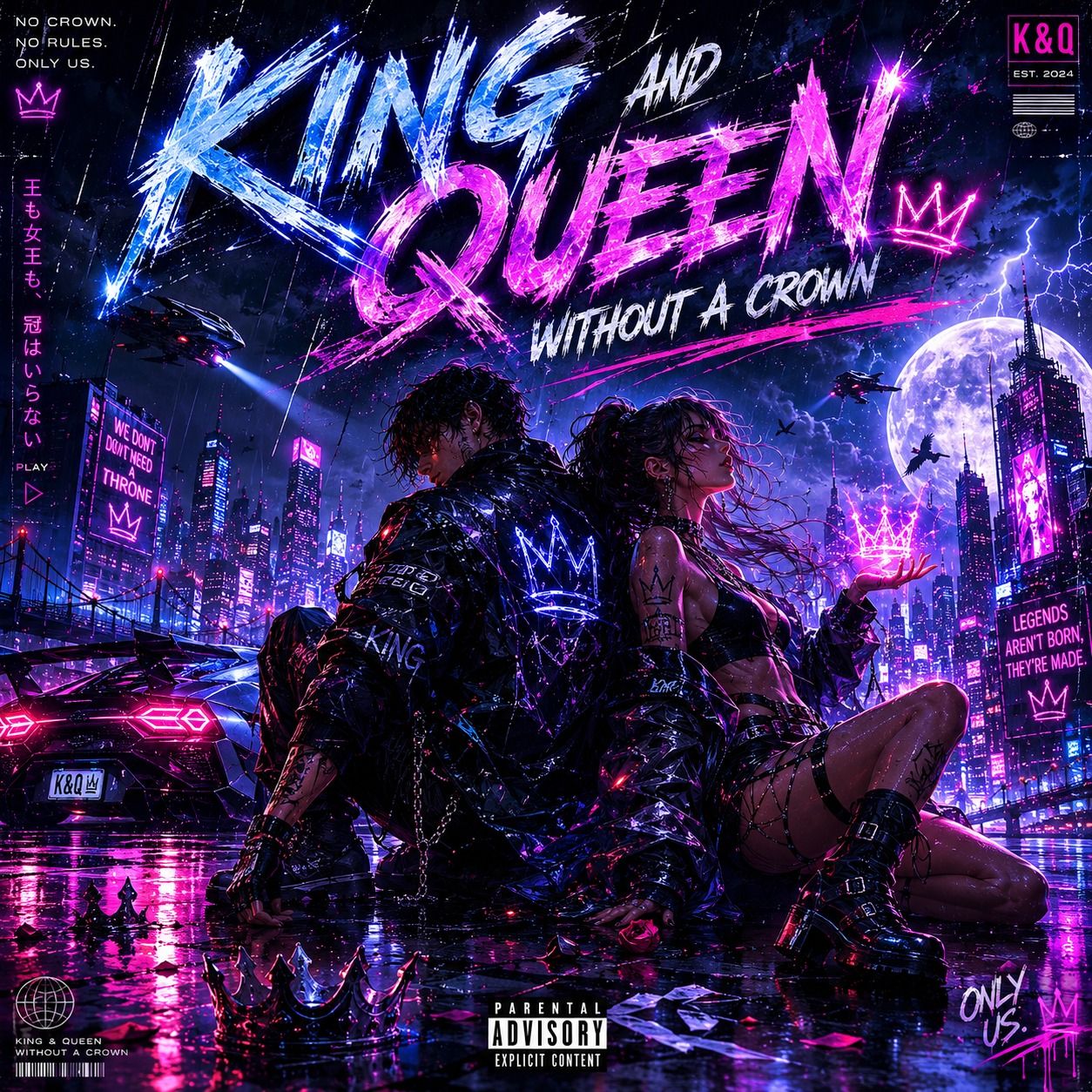 KING AND QUEEN WITHOUT A CROWN v1