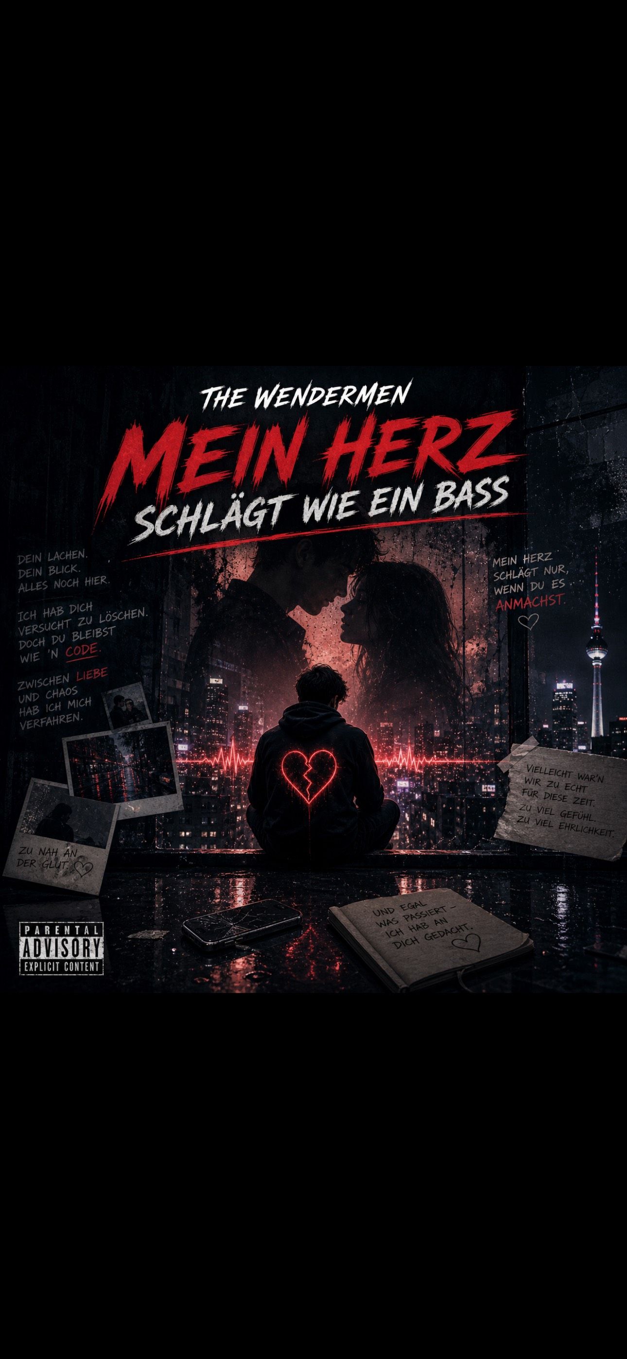 Mein Herz schlägt wie ein Bass