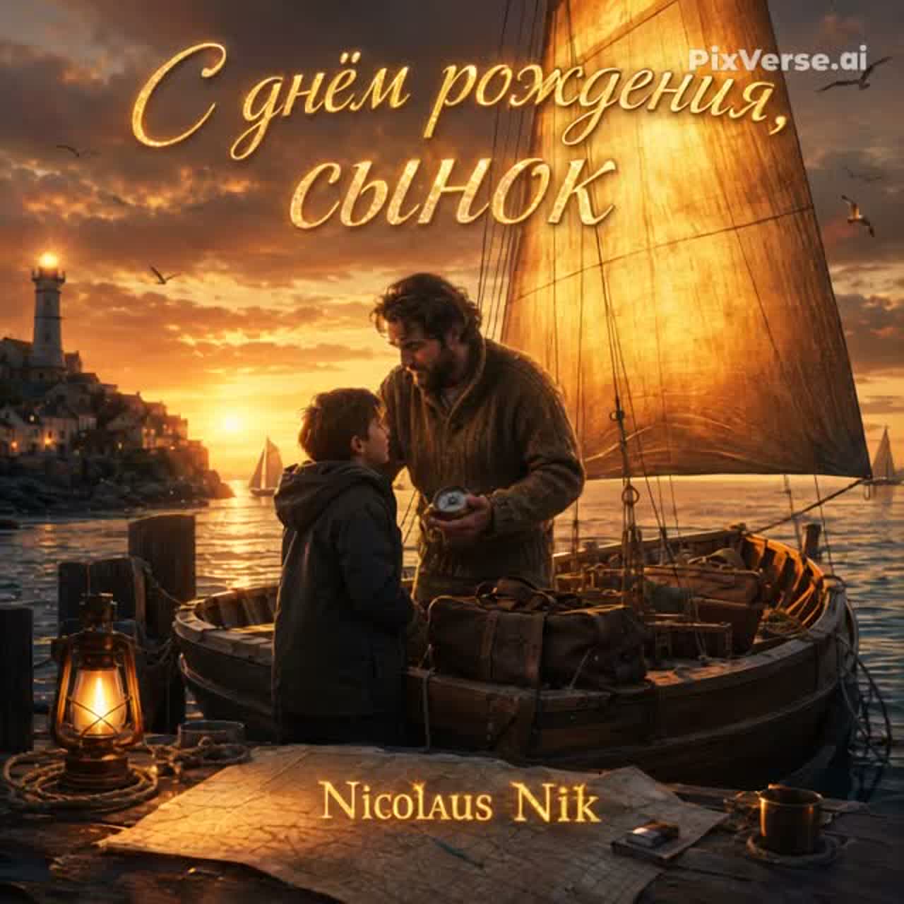 С днём рождения, сынок / Happy birthday, son!