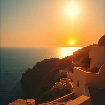Sunset sur La Colle