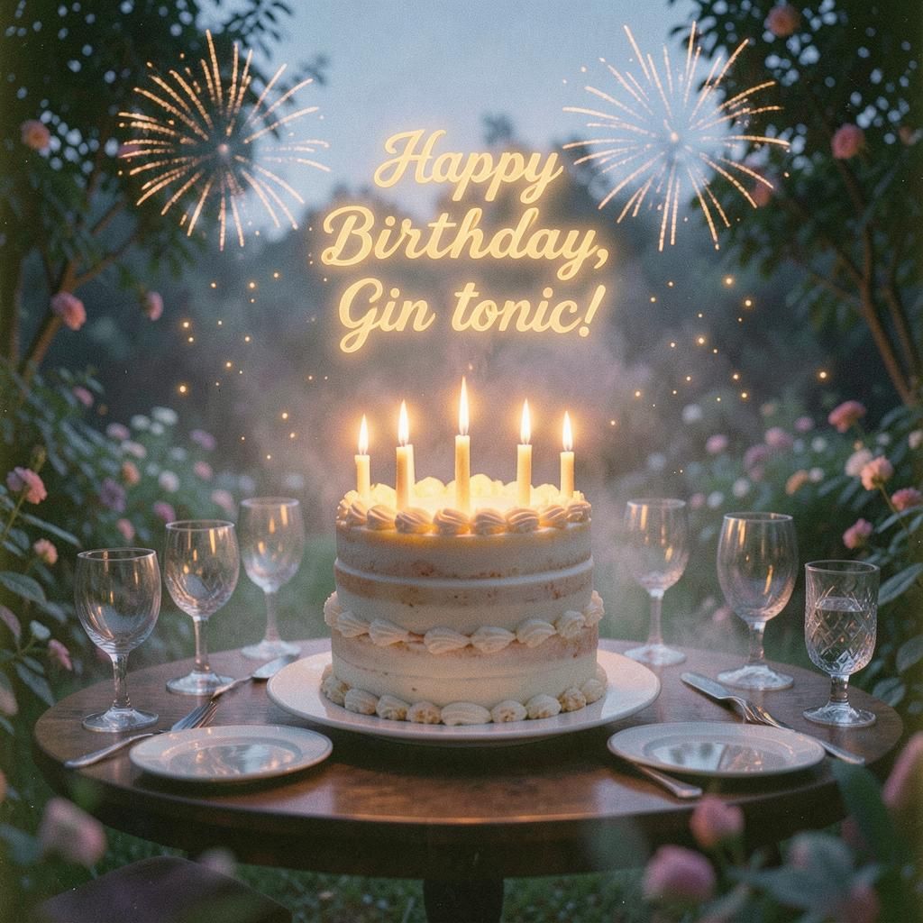 Ты можешь, Gin tonic!