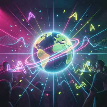 WORLD IN MOTION (LA LA LA)-REMIX