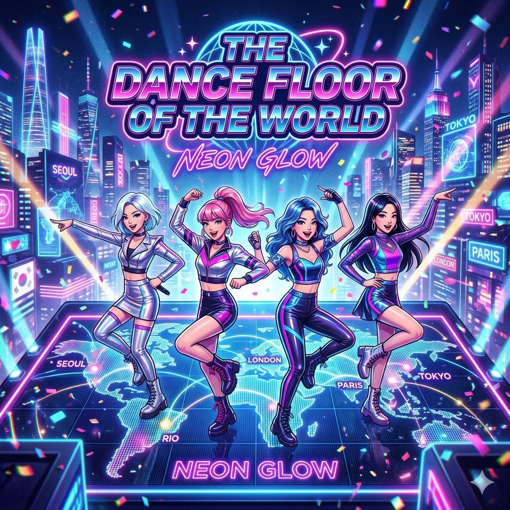 NEON GLOW--The Dance Floor of the World