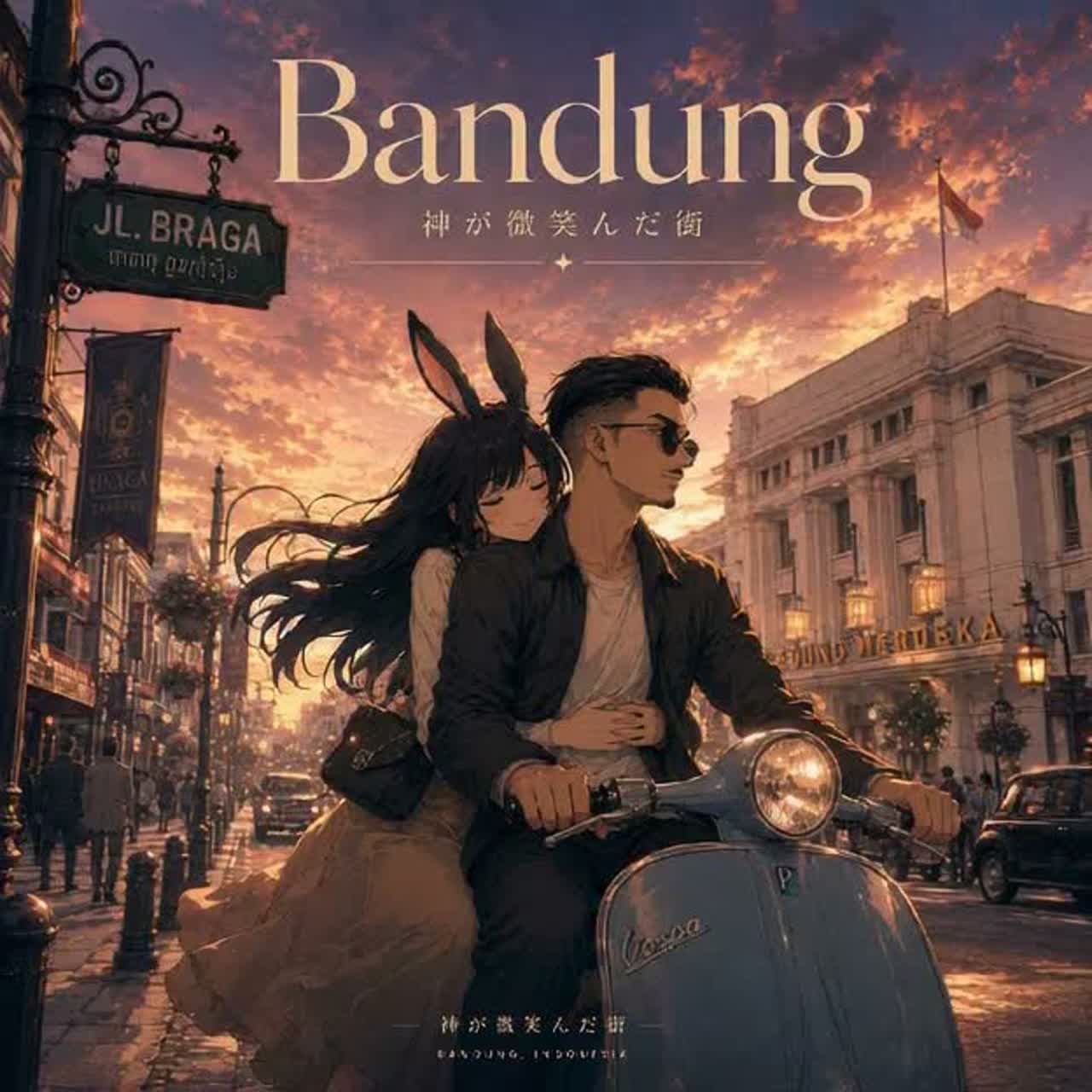 Bandung 神が微笑んだ街