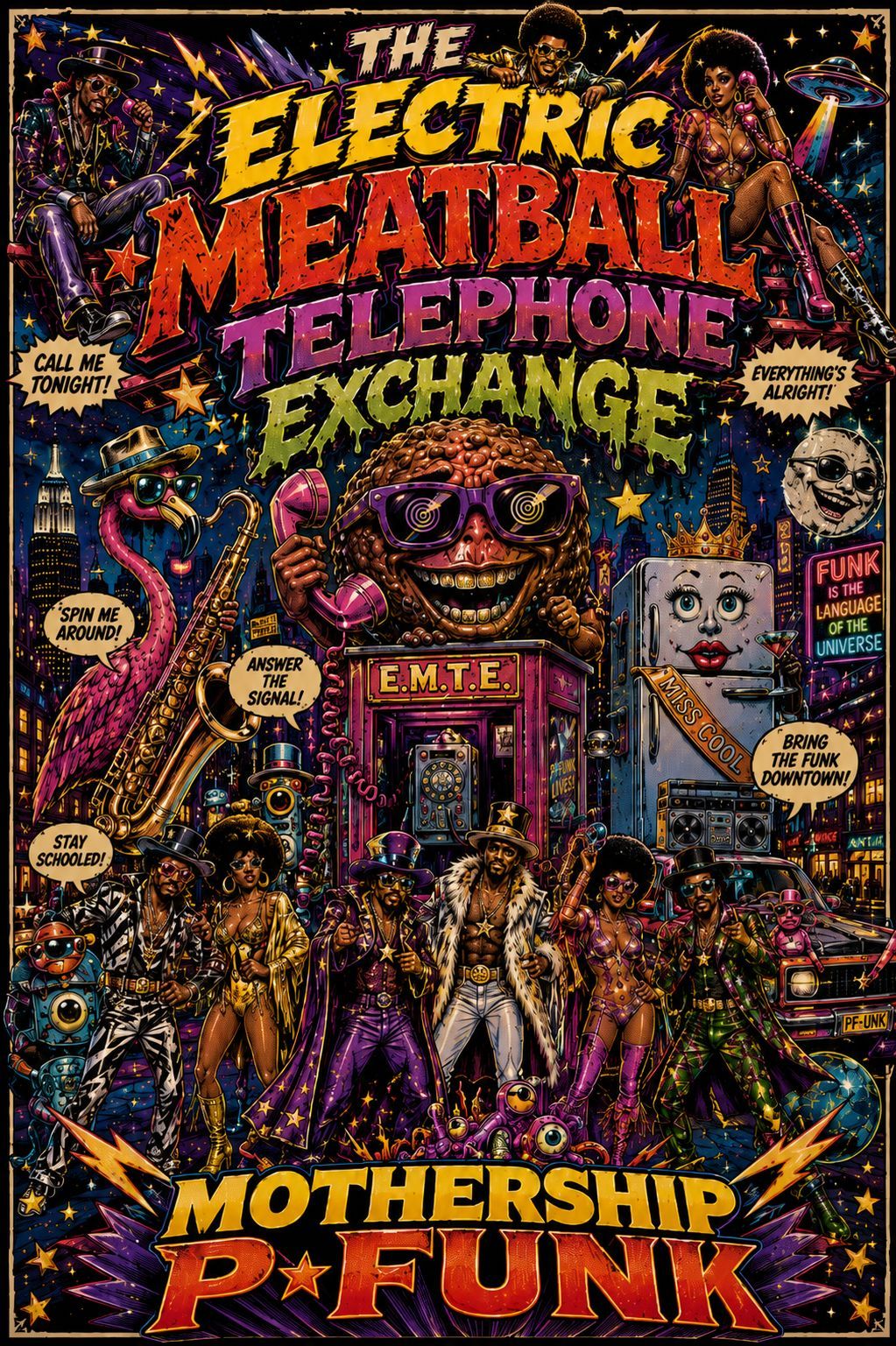 THE ELECTRIC MEATBALL TELEPHONE EXCHANGE