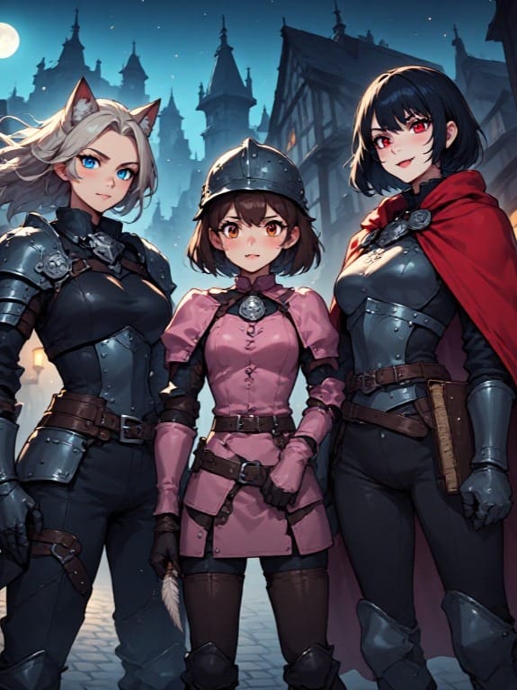 Girls in arms (The nightwatch)