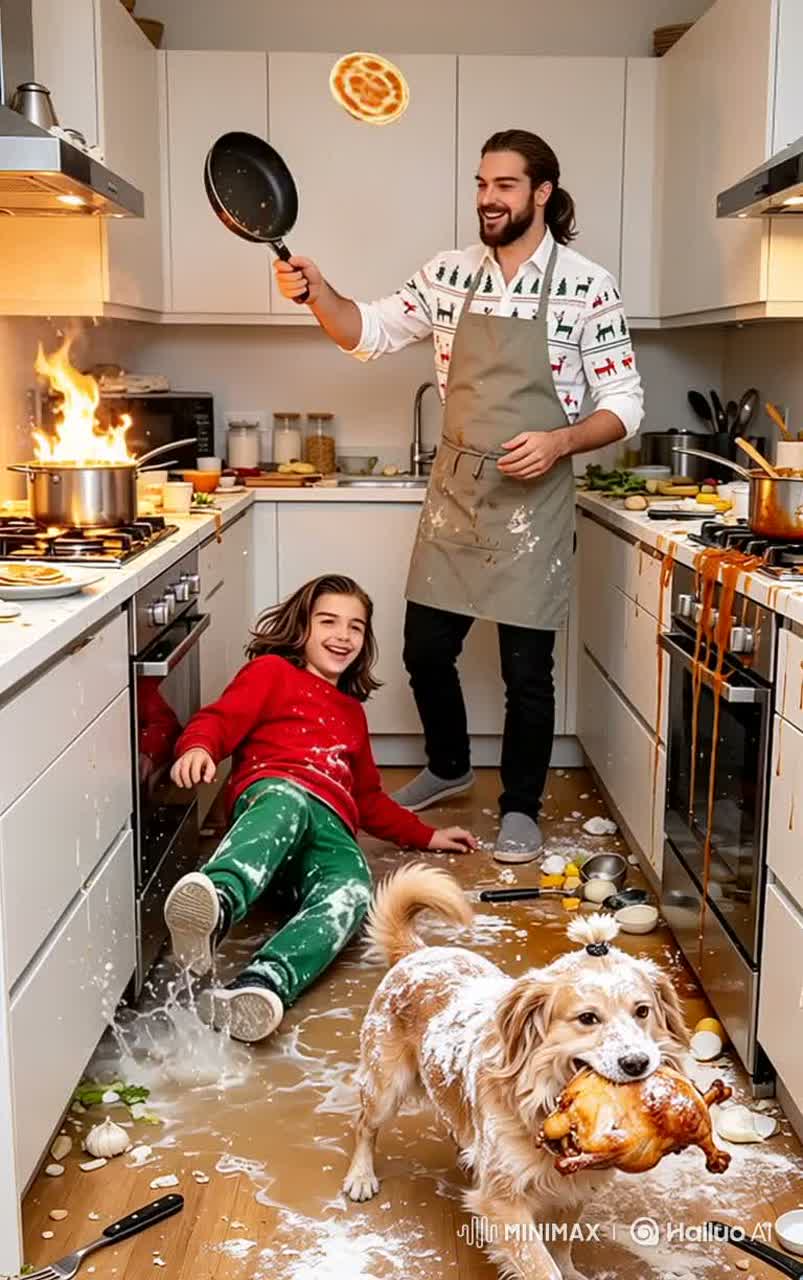 Noeli, jsi vykázán z kuchyně (Noel, You're Banned from the Kitchen)