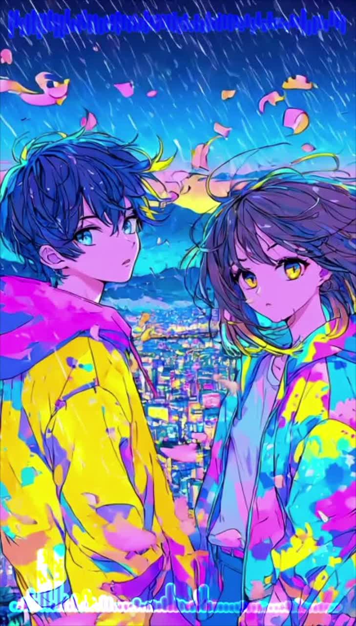 流れる Flowing