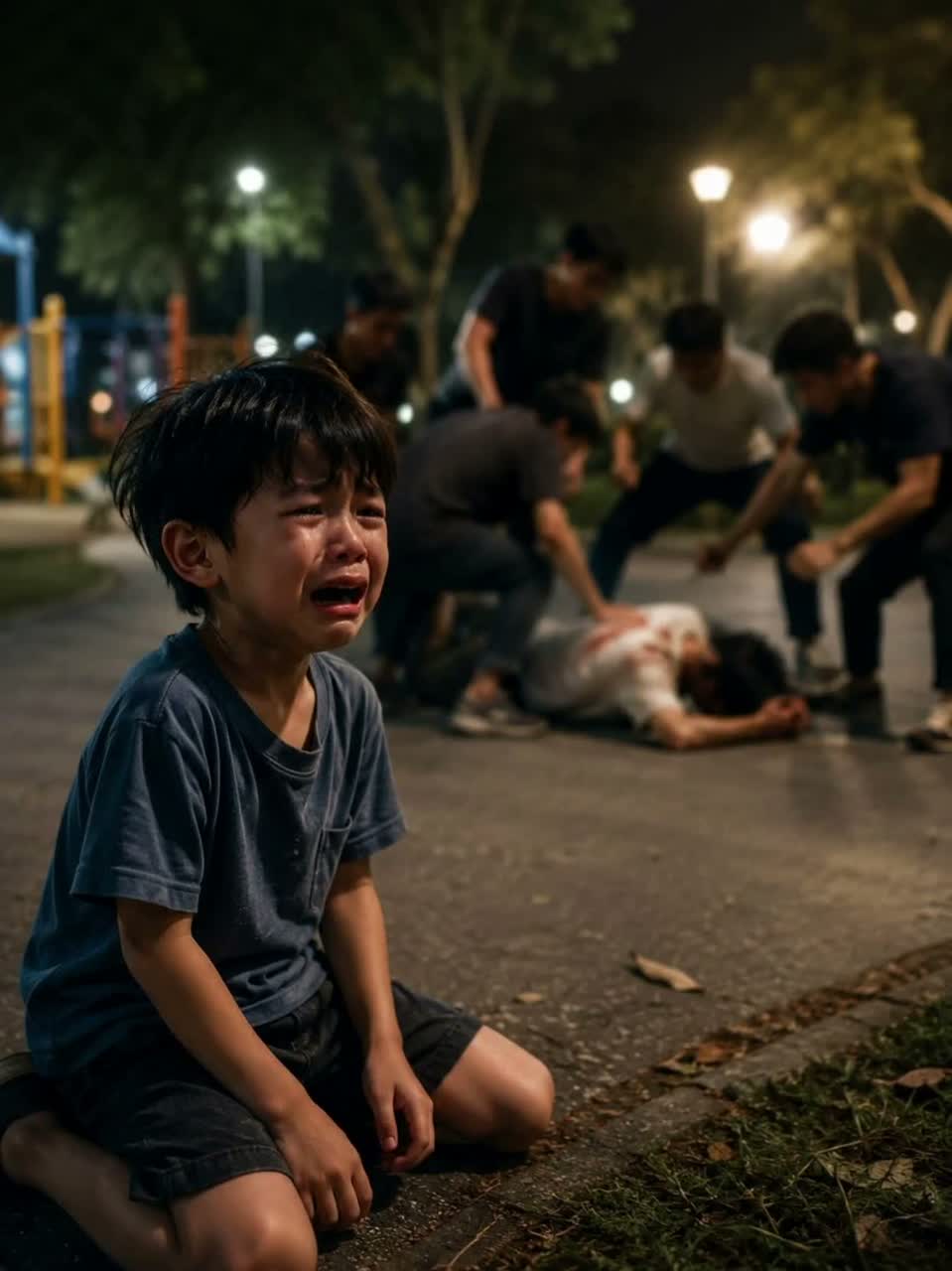 不要打我舅舅 Don't hit my uncle!