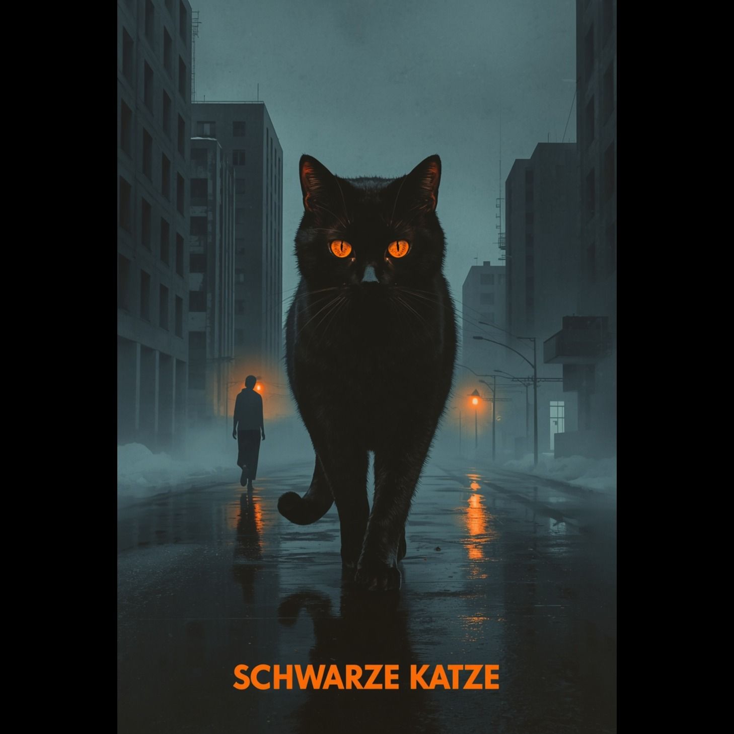 Schwarze Katze