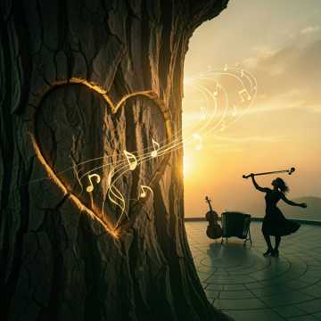 Tengo grabado un corazón