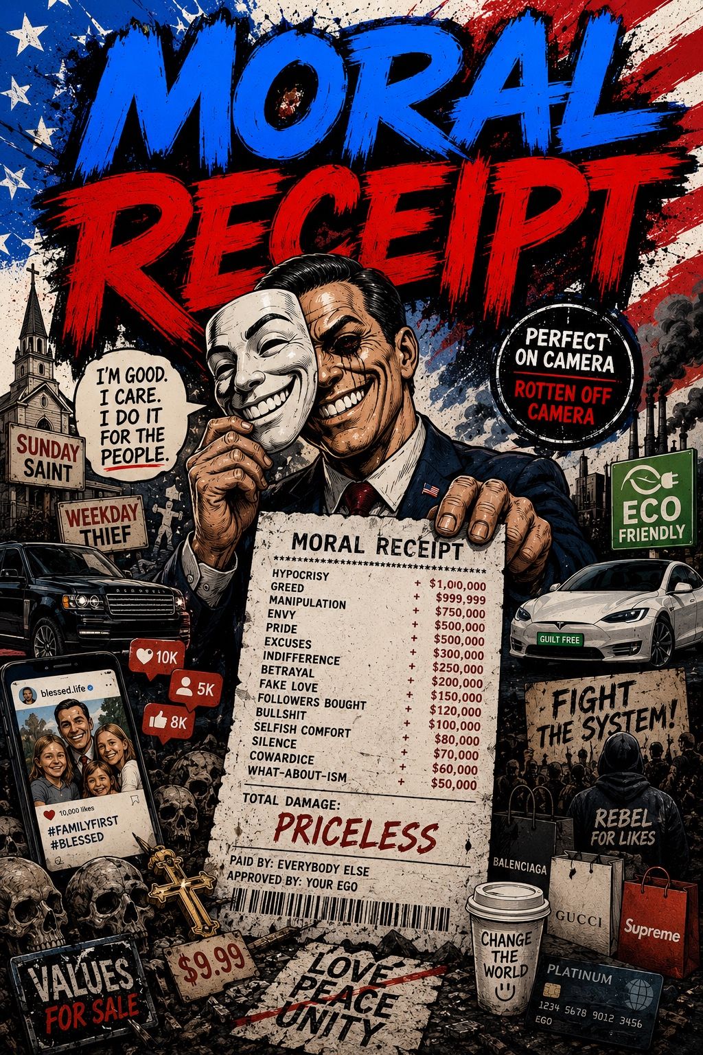 Moral receipt