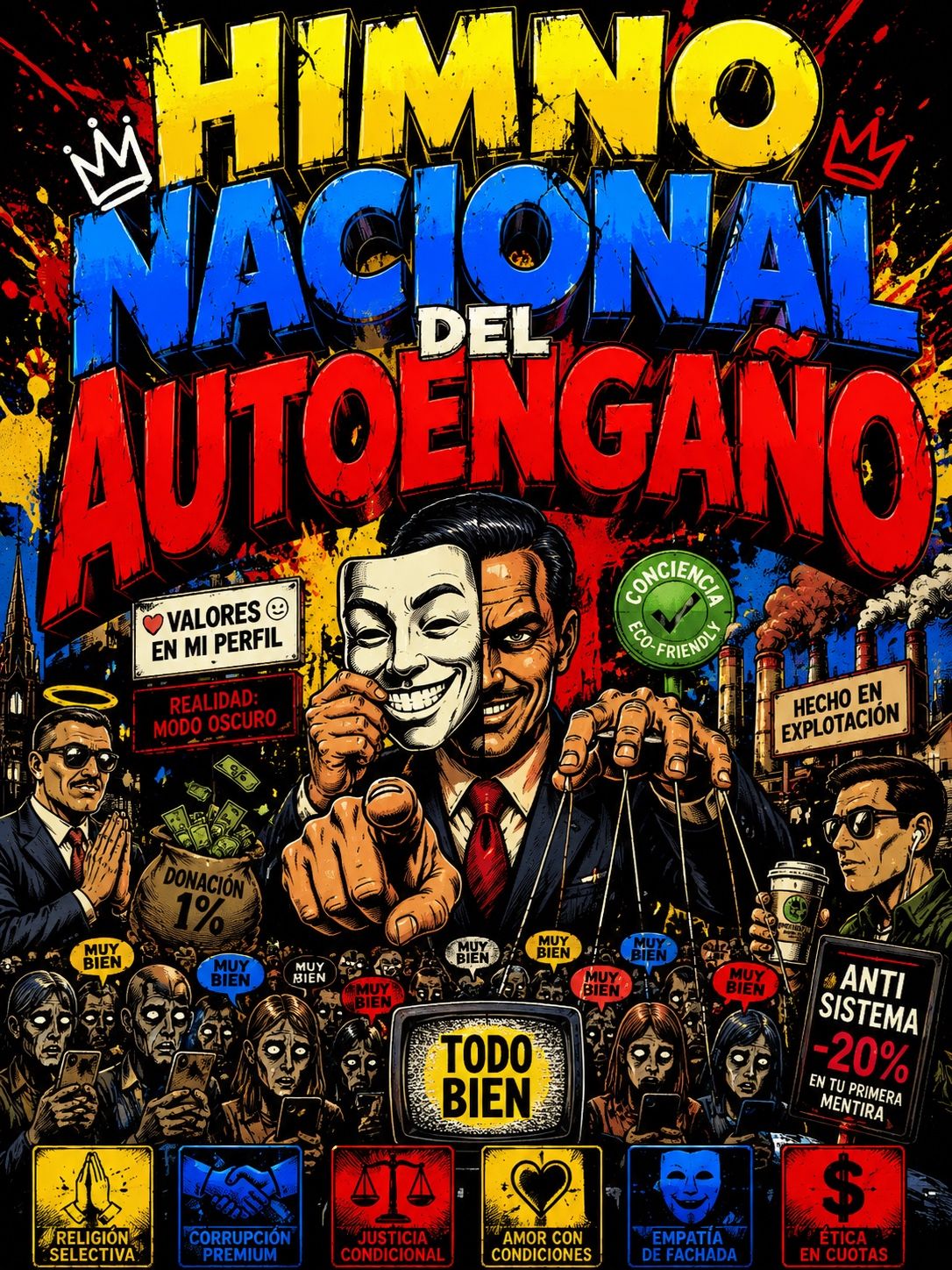 Himno nacional del autoengaño 