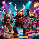 Funky Chocolate Demons