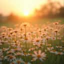 DAISIES dancing in the Sunlight