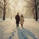 Footprints in the Snow