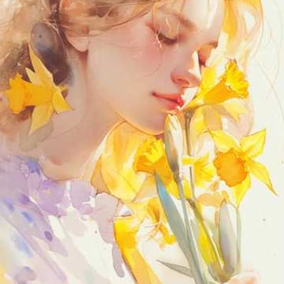 水仙の花