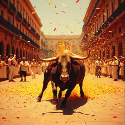 Toro En La Arena
