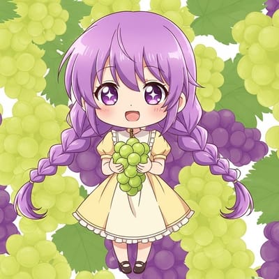 きらめく Grape Smile