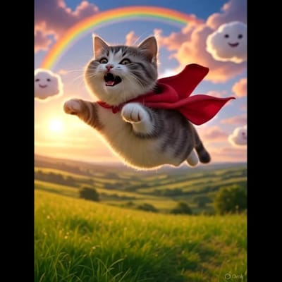 飛べ!家猫くんFly, house cat!