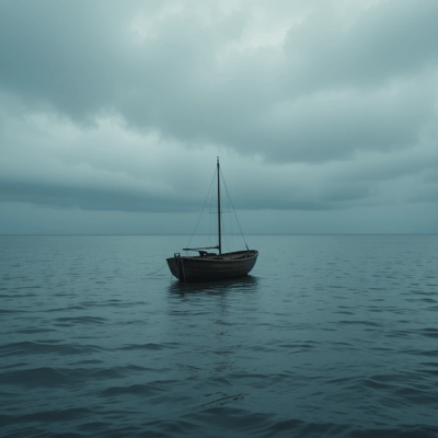 Un barco a la deriva