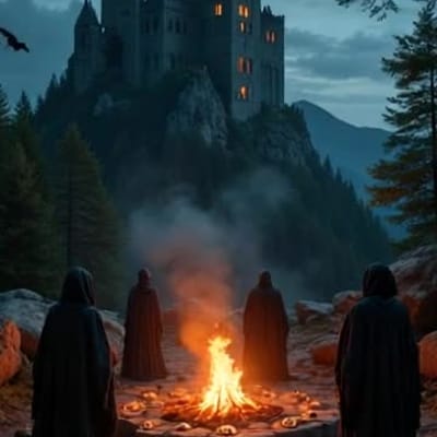 „Auf dem Burgberg – Die Feuer der Nacht“