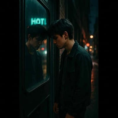 鏡の中