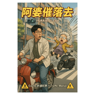 阿婆催落去|Hokkien x Jap 🚸《suno交通狂熱×Traffic Mania》🚸