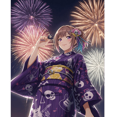 ねぇ。。浴衣どっちにする?#花火大会