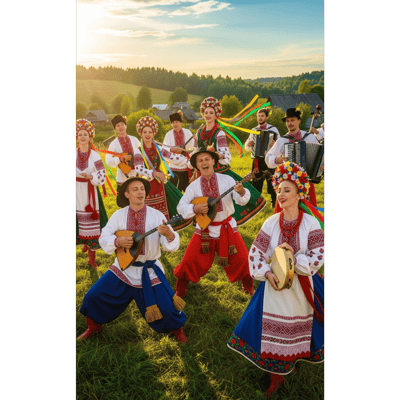 Ой на горі два дубки