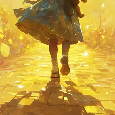 星の道を走って