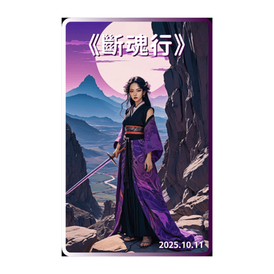 《斷魂行》(台語 抒情)