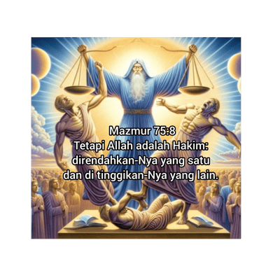 Allah adalah hakim yang adil