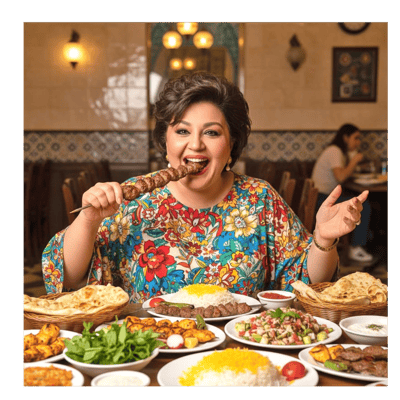 Funny Restaurant! Haydeh - رستوران هایده