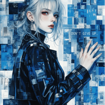 Don't give up (French Cover)