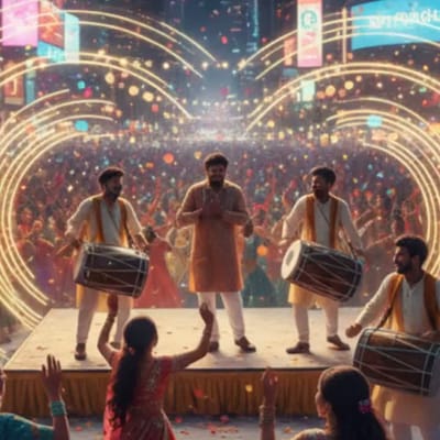 ๐๐บ Raas Ni Raat โ Garba Night๐โจ