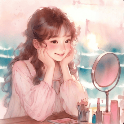수줍은 소녀