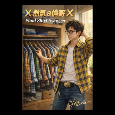 乂 煞氣 a 倫哥 乂|Plaid Shirt Swagger