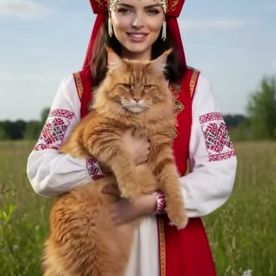 Мы с котом по полю идем (Russian folk-dance)