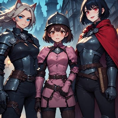 Girls in arms (The nightwatch)