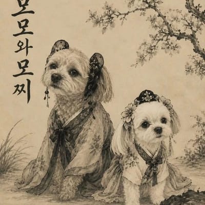 하얀아기 꾹꾹