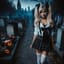 C'est le jour d'Halloween (it's halloween day)