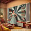 80” Wall-Mounted OLED Snuff Machine