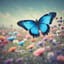 Aurel le papillon bleu