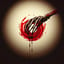 glistening blood 