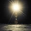 Sunrise on the moon